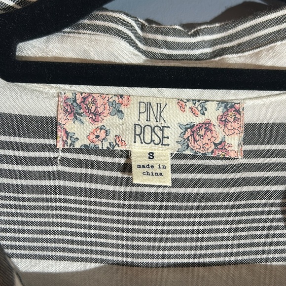 Pink Rose button down - Picture 2 of 3